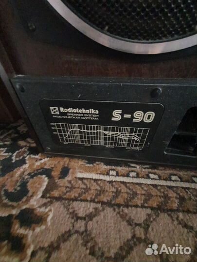 Акустическая система радиотехника s-90
