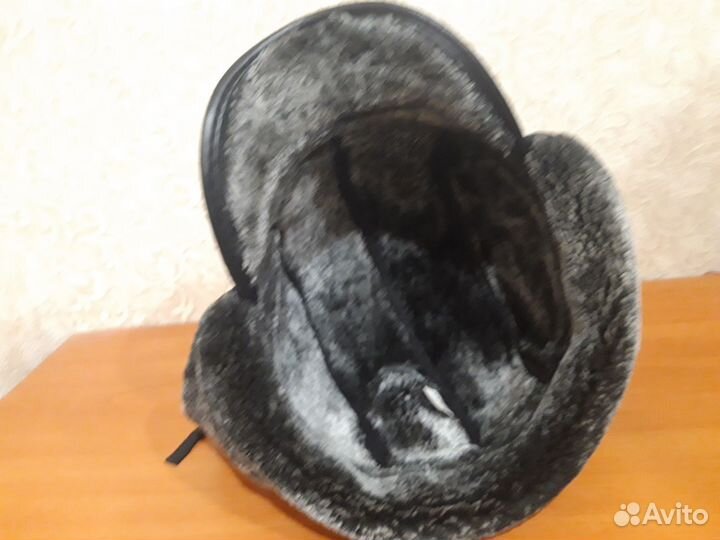 Мужская зимняя шапка 58 размер