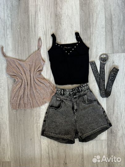 Шорты и топы befree, mohito, love republic