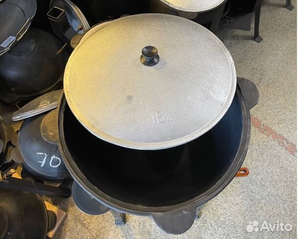 Казан чугунный 16 литров Узбекистан Наманган