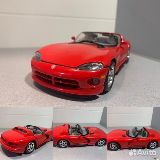 Bburago dodge viper 1:24