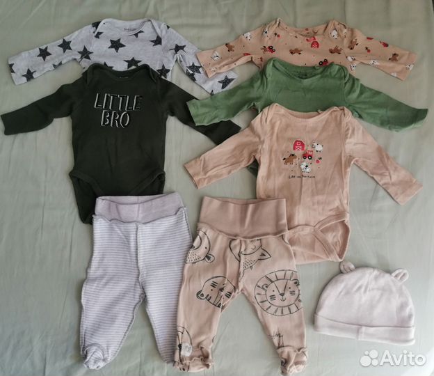 Вещи на мальчика пакетом 50-62рр