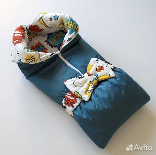 Новый Конверт на Выписку для мальчика