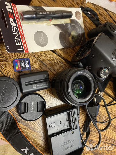 Зеркальный фотоаппарат Sony Alpha SLT-A58