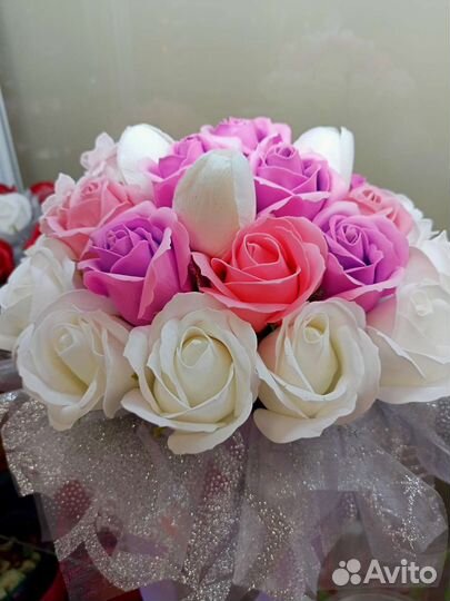 Букет из неувядающих цветов