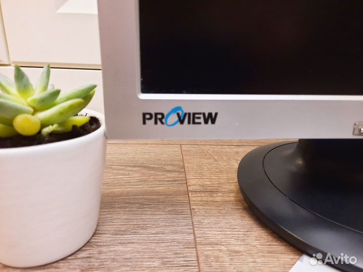 Монитор ProView 17 дюймов рабочий, но с дефектом