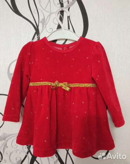 Платье для девочки 74