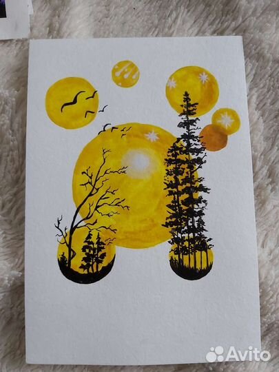 Открытки картины