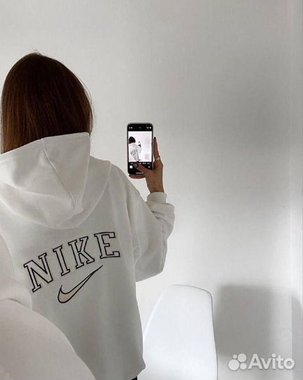 Худи nike на флисе