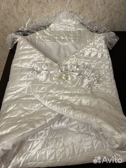 Конверт оедяло на выписку зимний