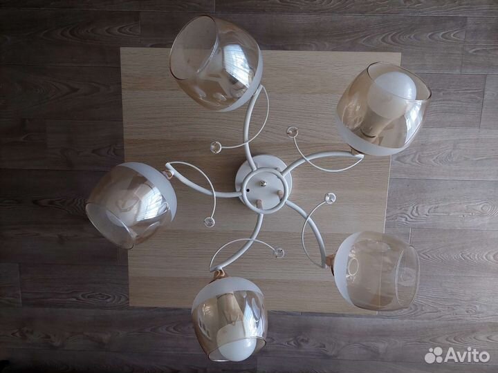 Люстра потолочная бу