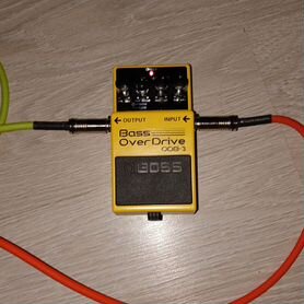 Педаль для бас гитары Boss Bass overdrive ODB-3