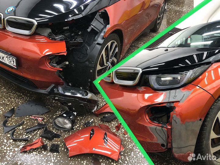 Ремонт бампера, пластиковых деталей