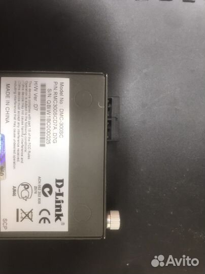 Медиаконвертер d-link