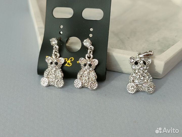 Серьги кулон новое на подарки