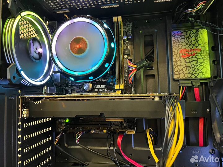 Компьютер Intel i5-4590/GTX 1050Ti/8Gb/SSD/HDD