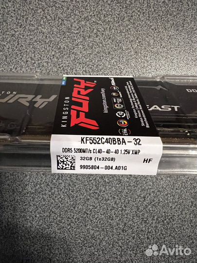 Память Kingston DDR5 32 Gb RGB новые