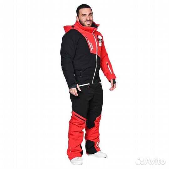 Комбинезон Snow Headquarter A-89007 красный р M, L