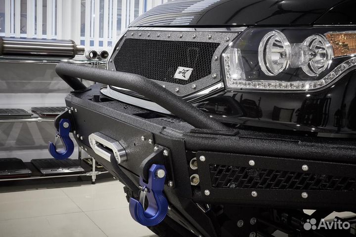 Бампер силовой передний BMS alfa для УАЗ Патриот 2