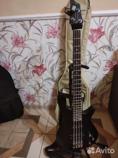 Бас гитара с укороченной мензурой stagg sbf-40 3/4