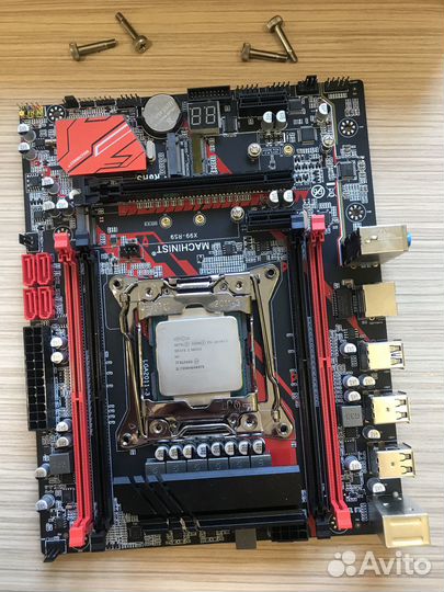 Комплект материнская плата x99, E5 2670v3