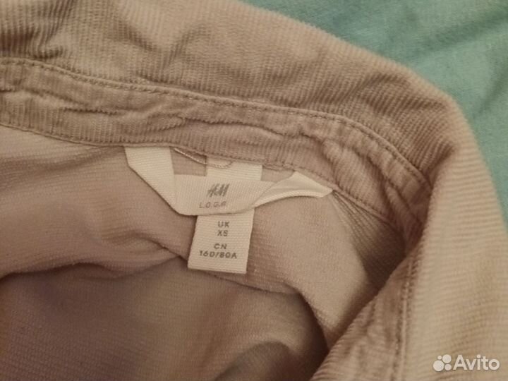 Вельветовая рубашка женская р 44-48