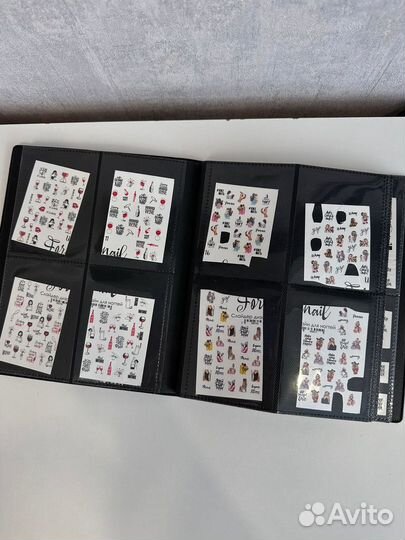 Альбом с наклейками для слайдер-дизайна на 160 шт