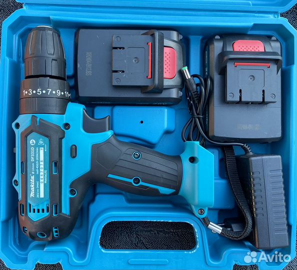 Новый шуруповёрт Makita 26v с доставкой по городу