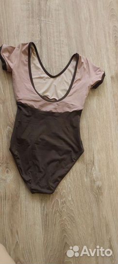 Купальник гимнастический коричневый