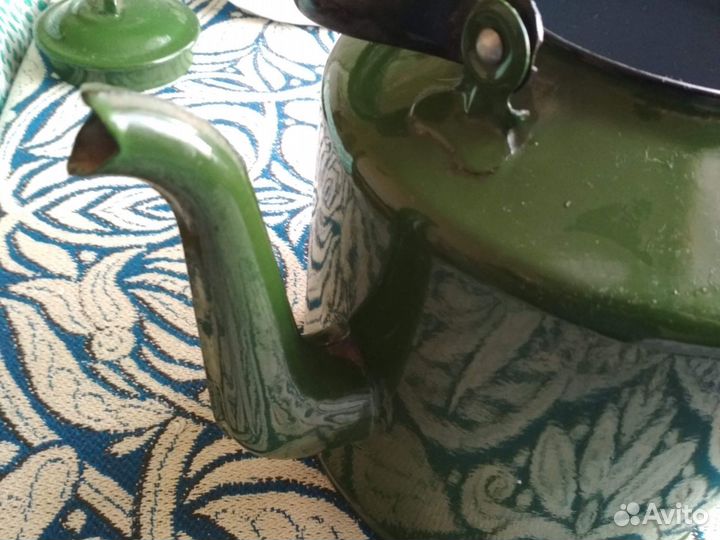 Чайник эмалированный СССР