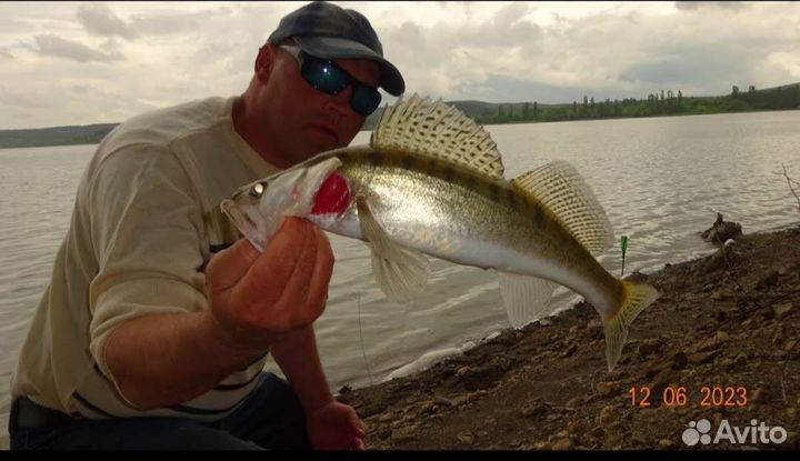 Свежая речная рыба