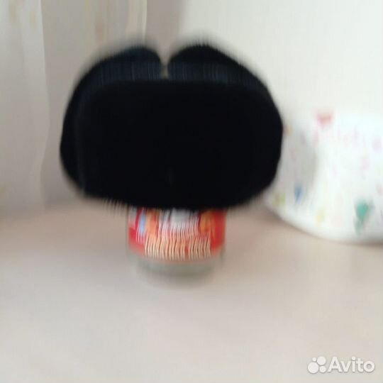 Мужская шапка зимняя с норковыми вставками