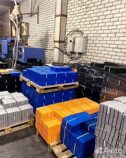 Модульная плитка пвх для гаража