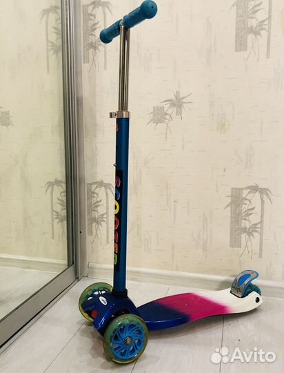Самокат детский трехколесный