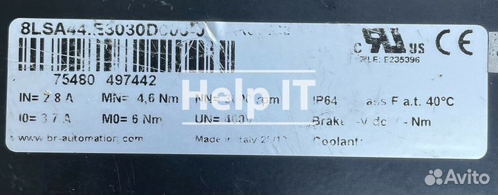 Двигатель B&R 8LSA44.E3030D000-0