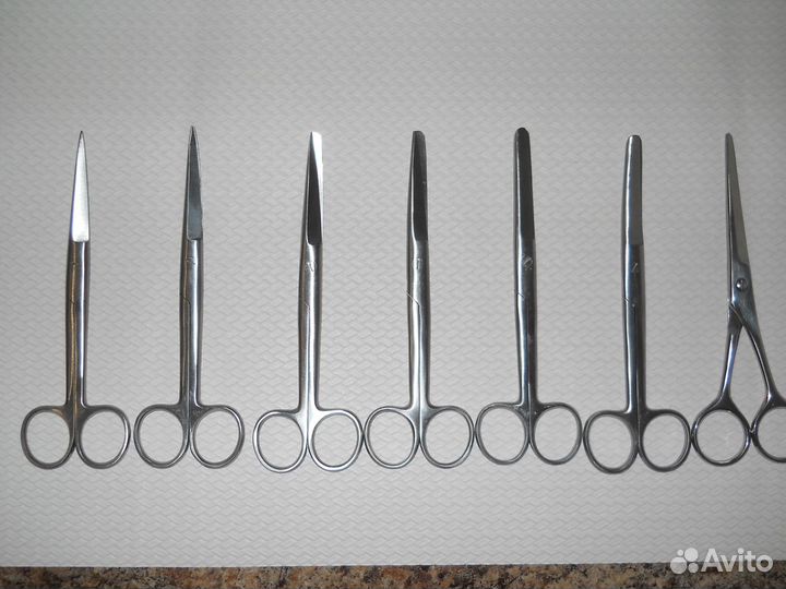 Ножницы медицинские 10см, 14 см, 17 см