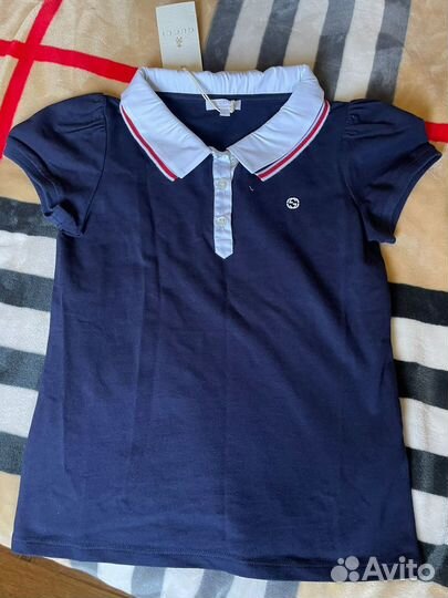 Поло Gucci на девочку 8-9 лет