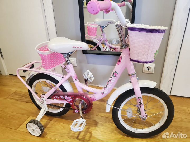 Велосипед Stels Flyte Lady розовый девочки 3-6 лет