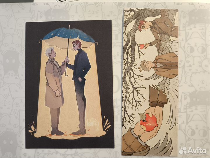 Благие знамения открытки бронь