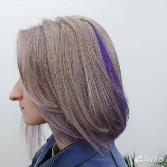 Стрижка и окрашивание волос