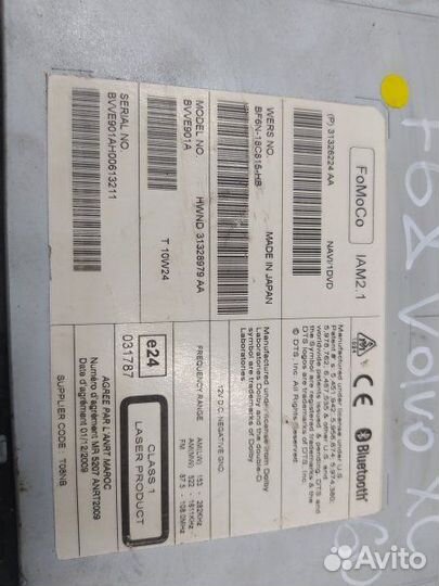 Б/У Магнитола Англия 31326224AA volvo
