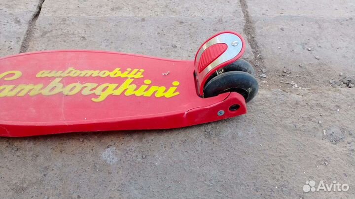 Самокат детский трехколесный бу