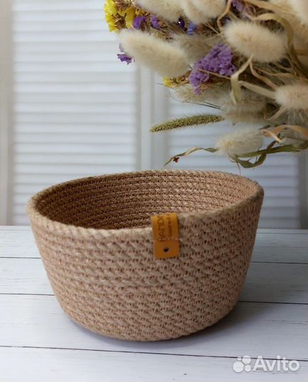 Корзины из джута
