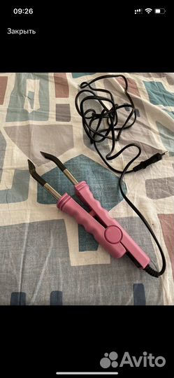 Щипцы для наращивания волос