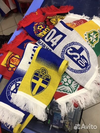 Комплект шарфов из 6-ти штук матчевые