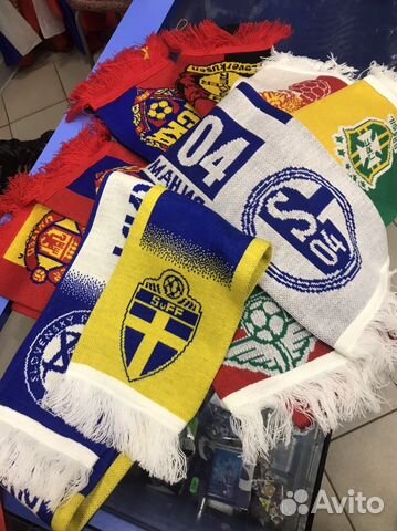 Комплект шарфов из 6-ти штук матчевые
