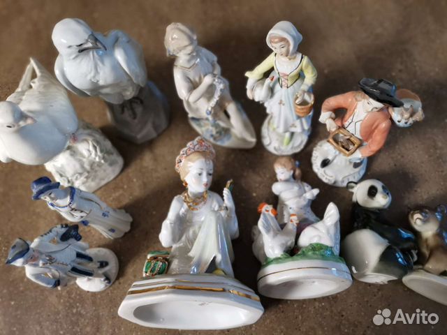 Статуэтки СССР и Германии