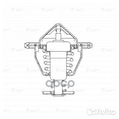 Термостат Lifan X60 (11) 1.8i (82С) (термоэл