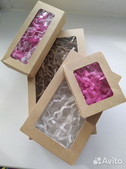 Крафт коробка подарочная