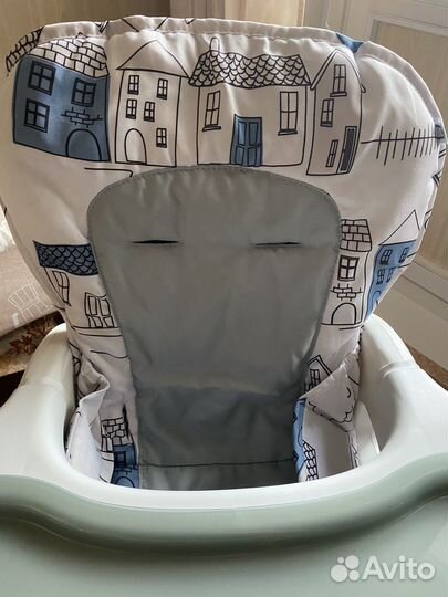 Стул для кормления 2 в 1 Babyton City Grey